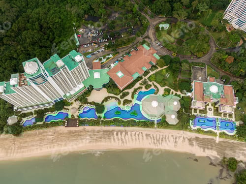 Preview: Beautiful Aerial View Of Playa Bonita Panama