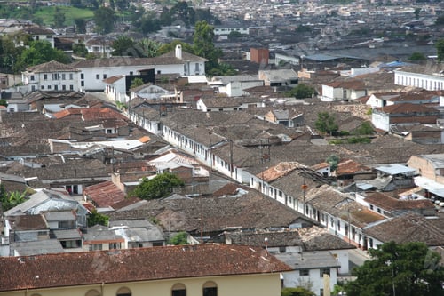 Preview: Panoramic Of Popayan, Cauca, Colombia