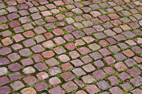 Preview: Cobblestone Background In Public Park, Minas Gerais, Brazil