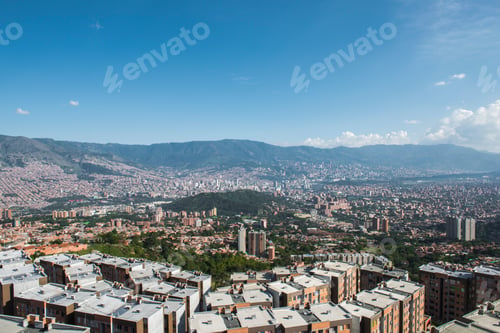 Preview: Panoramic Of The City Of Medellin.