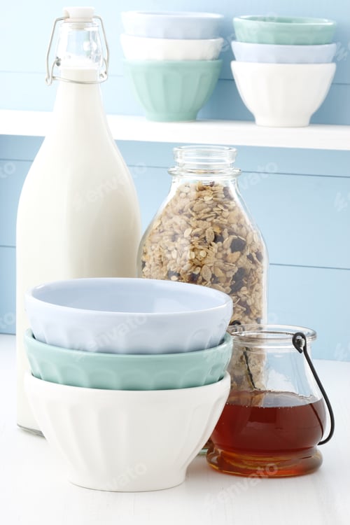 Preview: Granola, Delicious And Healthy Breakfast, Meal Or Snack Food; Popular Around The World, And Often