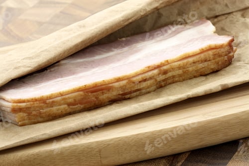 Preview: Fresh Bacon Specially Smoked And Cured . Very Popular Around The World And Produced In Dozens Of
