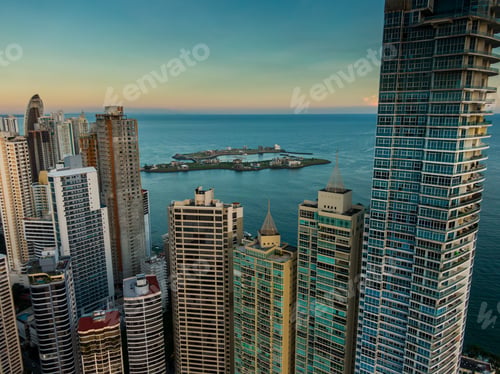 Preview: Beautiful Aerial View Of The City Of Panama