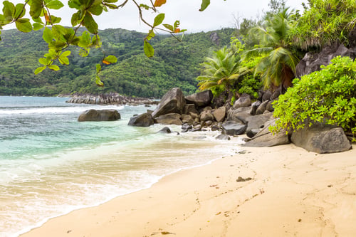 Preview: Beautiful Beach At Seychelles, Mahe