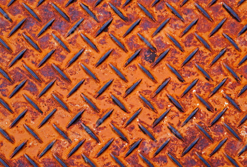 Preview: Rusted Metallic Surface Background