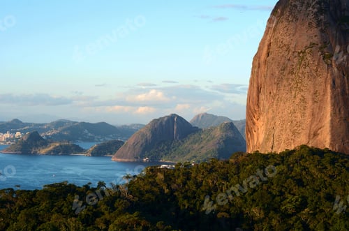 Preview: Sugar Loaf Mountain In Rio De Janeiro, Brazil. Pan De Azucar.