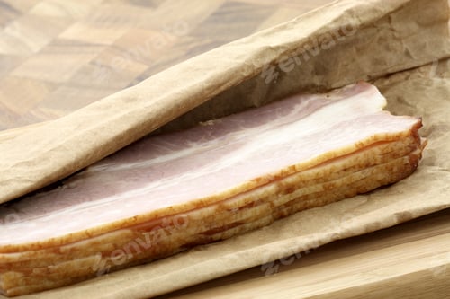 Preview: Fresh Bacon Specially Smoked And Cured . Very Popular Around The World And Produced In Dozens Of