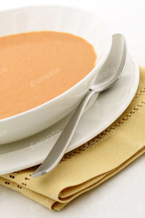 Preview: Smooth, Creamy And Highly-Seasoned French Lobster Bisque, This Delicious Cream Soup Of French