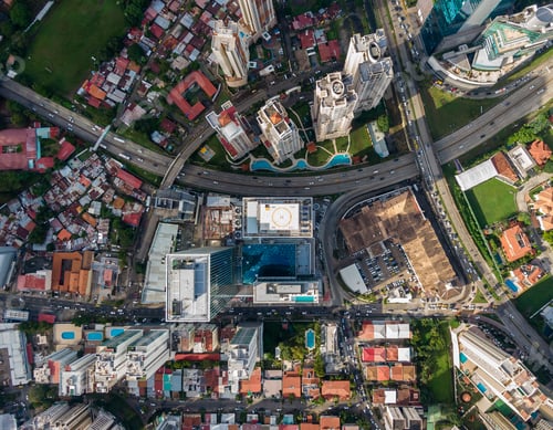 Preview: Beautiful Aerial View Of The Panama City Buildings Parks And Marina