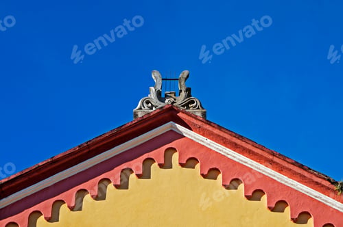 Preview: Decorative Details In "Vila Rica Opera House", Ouro Preto, Brazil