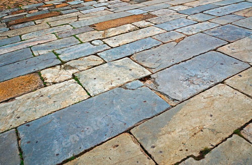 Preview: Typical Paving Stones In Tiradentes, Minas Gerais, Brazil