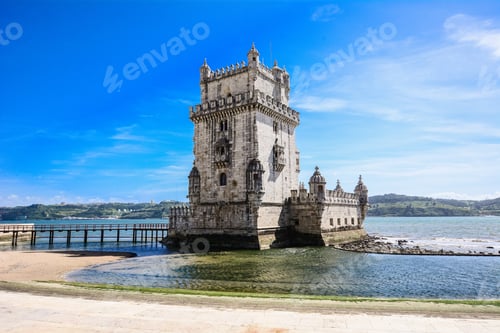 Preview: View From The Tower Of Belén. Famous Landmark Of Lisbon, Portugal.