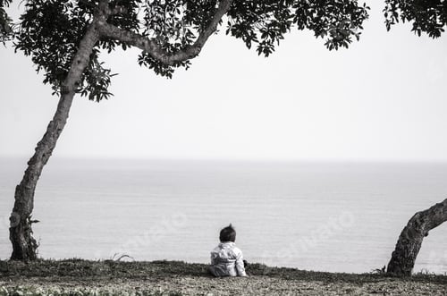 Preview: Baby Sitting In Front Of The Sea