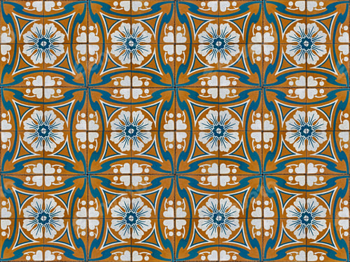 Preview: Ancient Hydraulic Tiles, Rio De Janeiro, Brazil