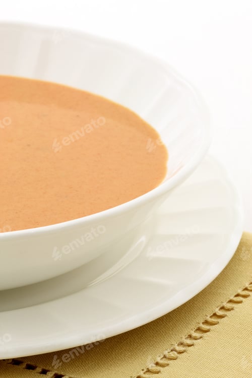 Preview: Smooth, Creamy And Highly-Seasoned French Lobster Bisque, This Delicious Cream Soup Of French