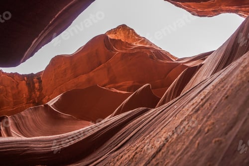 Preview: Beautiful View Of The Inside Of The Antelope Canyon In Arizona