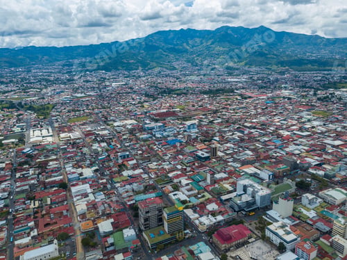 Preview: Beautiful Aerial View Of San Jose Costa Rica