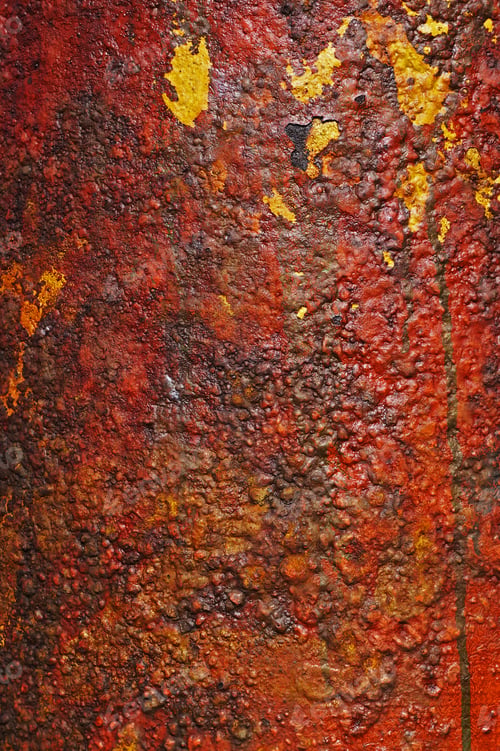 Preview: Rusty Metallic Surface, Background Texture
