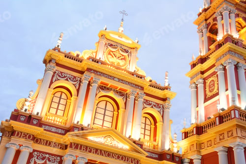 Preview: Basilica And Convent Of San Francisco In Salta Province, North Argentina.