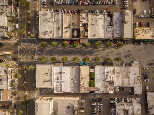 Preview: Beautiful Aerial View Of Hermosa Beach In L.A.