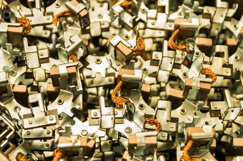 Preview: Beautiful Background Of Automotive Parts For Industrial And Technological Themes.