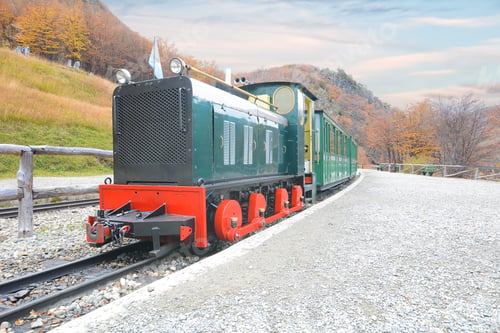 Preview: Train Of The End Of The World (Tren Fin Del Mundo) In Ushuaia, Tierra Del Fuego, Argentina.