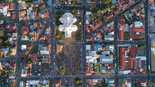 Preview: Beautiful Aerial View Of Cartagos Cathedral
