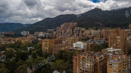 Preview: Beautiful View From The Airplane Window Of Bogota