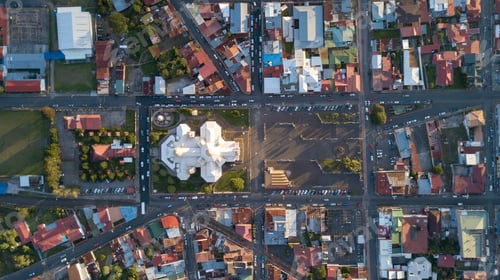 Preview: Beautiful Aerial View Of Cartagos Cathedral