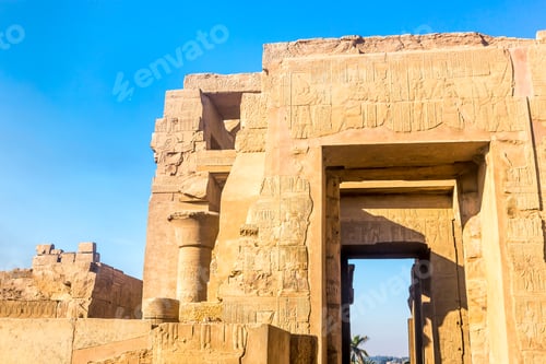 Preview: Temple Of Komombo, Located In Aswan, Egypt. Africa.