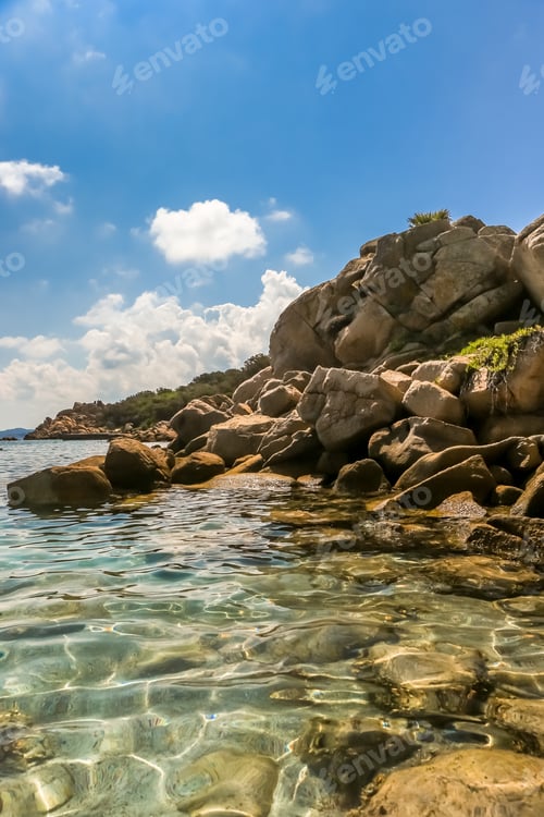 Preview: La Maddalena Beach, Sardinian Emerald Coast, Italy.