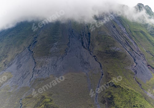 Preview: Beautiful Aerial View Of The Colosal Arenal Volcano In The Costa Rica