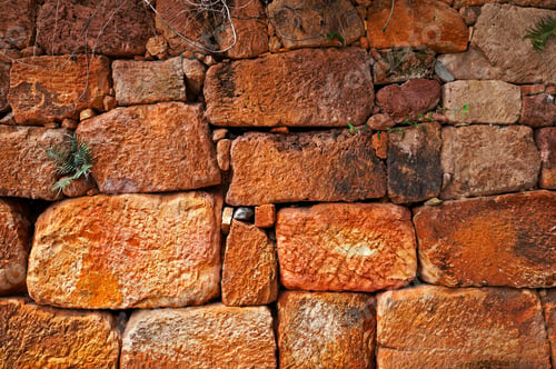 Preview: Stone Wall Background, Tiradentes City, Minas Gerais, Brazil