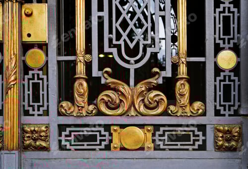 Preview: Ancient Metallic Door Detail, Belo Horizonte, Brazil