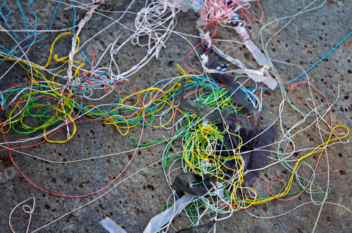Preview: Kite Lines On Floor, Sao Joao Del Rei, Minas Gerais, Brazil