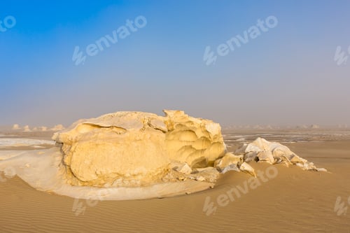 Preview: White Desert At Farafra In The Sahara Of Egypt. Africa.