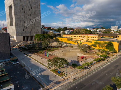 Preview: Beautiful Aerial View Of The National Museum Of Costa Rica