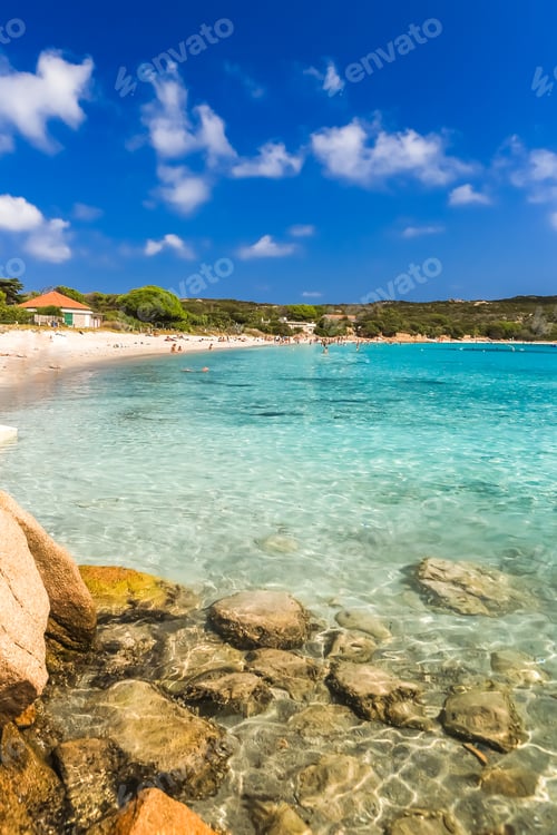 Preview: La Maddalena Beach, Sardinian Emerald Coast, Italy.