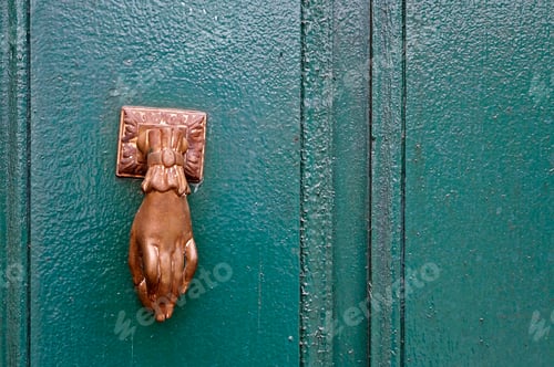 Preview: Ancient Colonial Door Detail, Tiradentes, Minas Gerais, Brazil