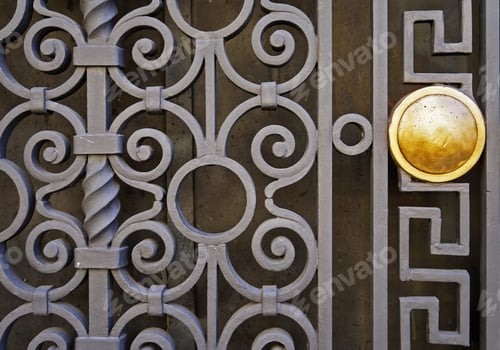 Preview: Art Deco Gate Detail, Downtown Rio