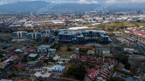 Preview: Aerial View Of Escazu, Costa Rica,