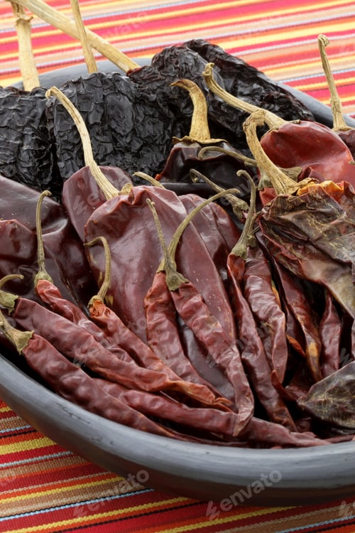 Preview: Delicious Dried Chili Peppers Great For Mexican Food And Fusion Cuisine. These Chili Pods Will