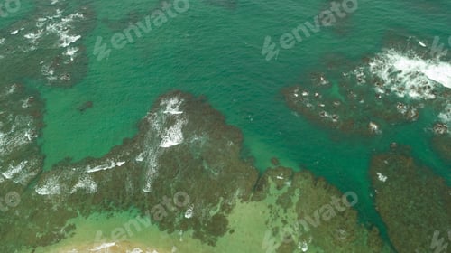 Preview: Aerial View Of The Caribbean Sea And Reef