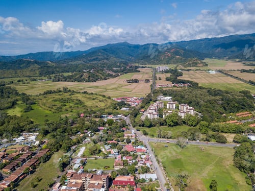 Preview: Beautiful Aerial View Of Jaco Beach In Costa Rica
