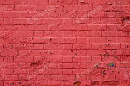 Preview: Red Brick Wall Texture Background