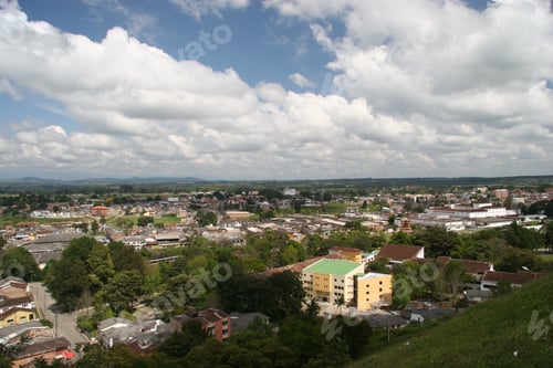 Preview: Panoramic Of Popayan, Cauca, Colombia