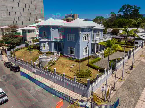 Preview: Beautiful Aerial View Of The National Museum Of Costa Rica