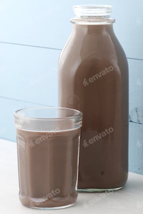 Preview: Delicious, Nutritious And Fresh Chocolate Bottle, Made With Organic Real Cocoa Mass