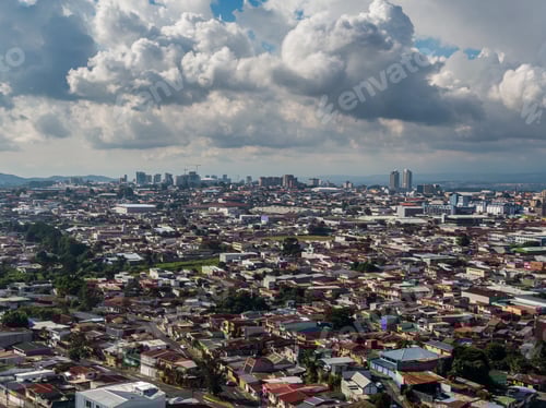 Preview: Beautiful Aerial View Of The City Of San Jose City