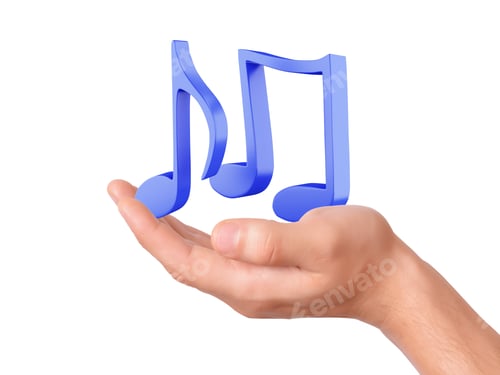 Preview: Music Note. Isolated On White Background